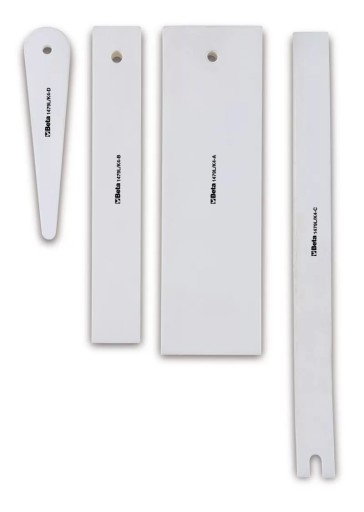 Набор из 4 рычагов для работы на приборных панелях и деликатных элементах.