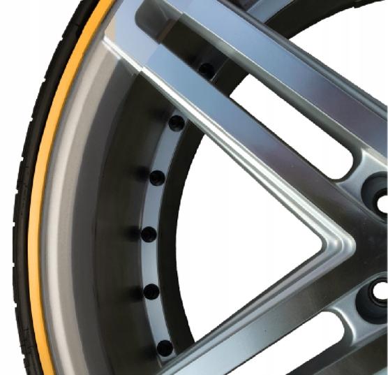 Набір з 4 кілець для обода RIMSAVERS-жовтий