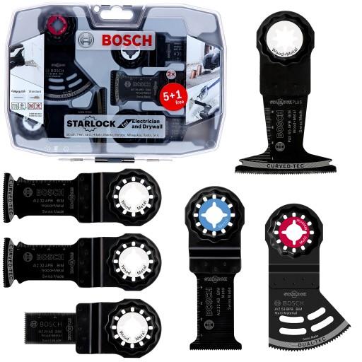 Набір пилок для приладу з 6 шт. багатофункціональний STARLOCK BOSCH 2608664622