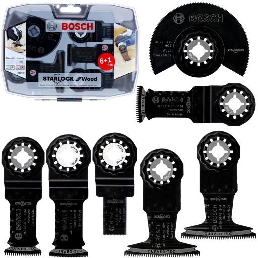 Набір пилок для приладу з 7 шт. багатофункціональний STARLOCK BOSCH 2608664623