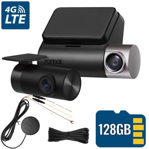 Комплект 70mai A510 Dual Cloud + 128 ГБ