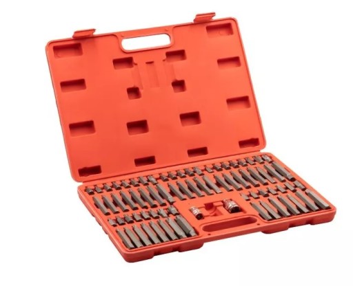 Набор из 74 шестигранных шлицевых ключей Torx - GROSLEY GR51026