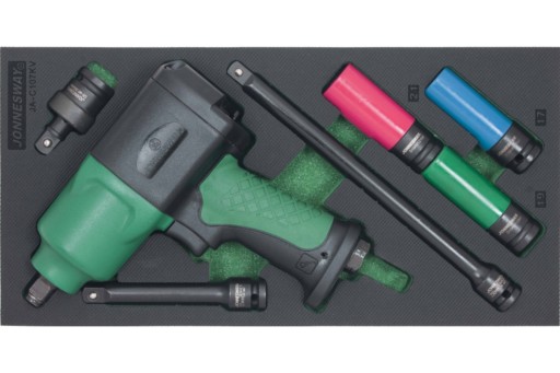 Набор 7 шт. пневматические инструменты со вставкой из этиленвинилацетата Jonnesway JA-C107KV