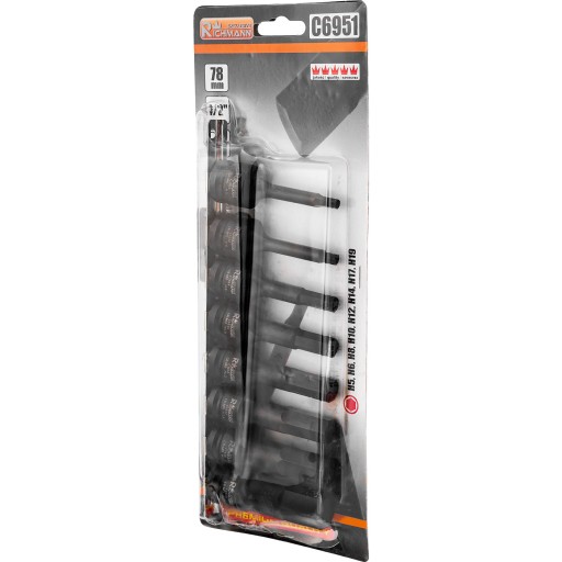 Набор из 8 ударных головок HEX H5-H19 RICHMANN C6951