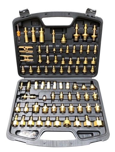 Комплект переходников для промывки СИСТЕМ КОНДИЦИОНИРОВАНИЯ ВОЗДУХА