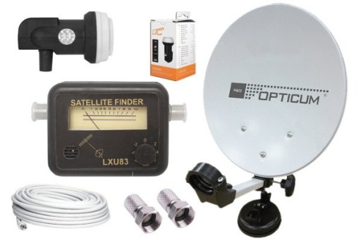 Комплект спутниковой антенны 35 МДП кемпинг Быдгощ