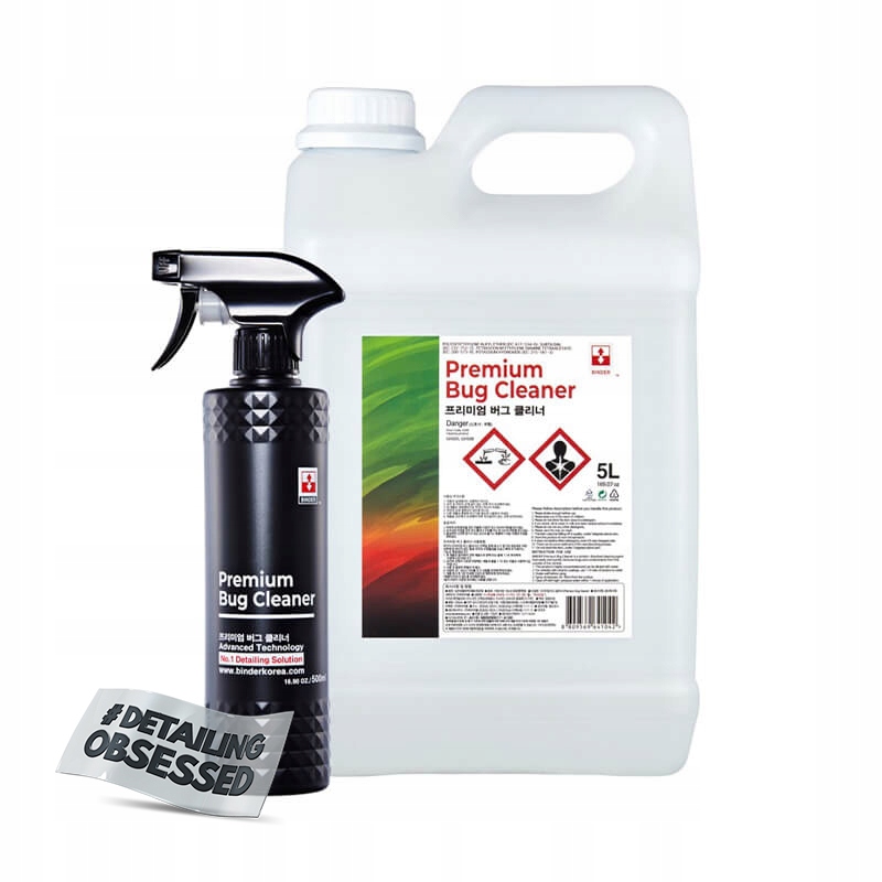 Binder Premium Bug Cleaner 5Л + set 500 мл