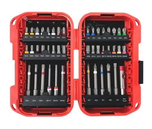 Набор отверток + магнитный держатель + футляр, 44 элемента WURTH