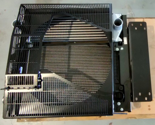 Комплект водяного радіатора + Інтеркулер + Патрубки + Кріплення - Універсал.