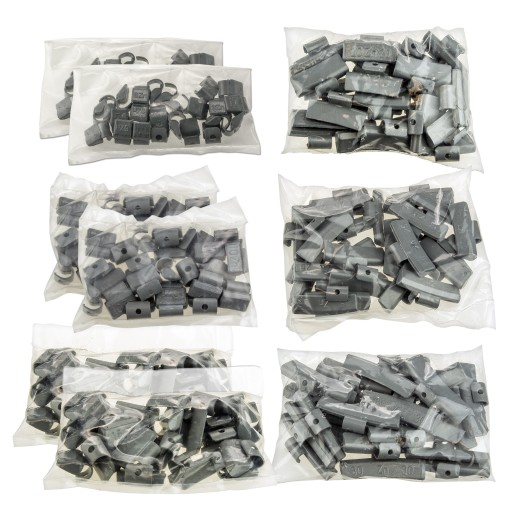 Набір-шиповані грузила цинк для обода ALU відповідає ЄС 5-30g 225pcs. Stix