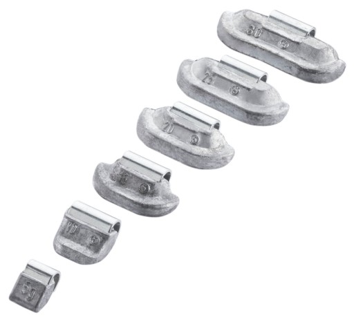 Набор шипованных свинцовых весов для стальных дисков FIVESTARS 5 - 30G 600pcs