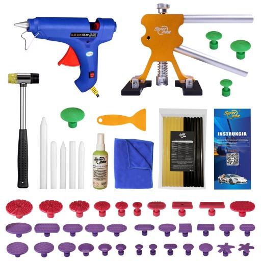 Набор для удаления вмятин съемник PDR клей молоток