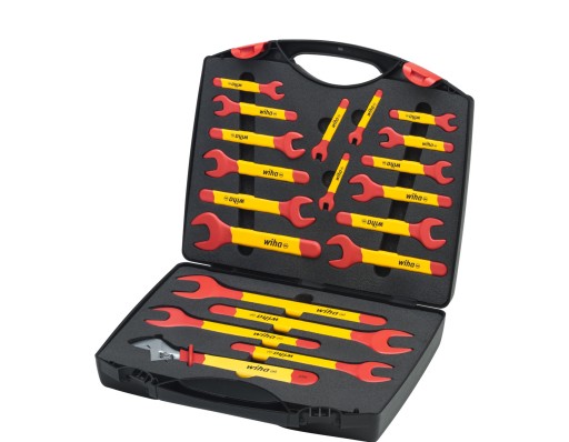 Набор изолированных рожковых ключей WIHA 6–32 мм