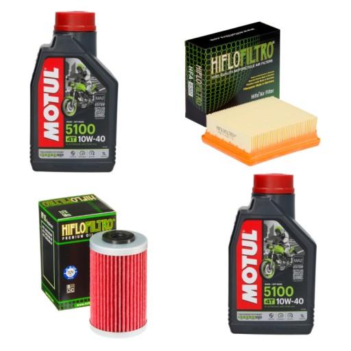 60 - KTM DUKE 125 комплект 11-16 масляних фільтрів