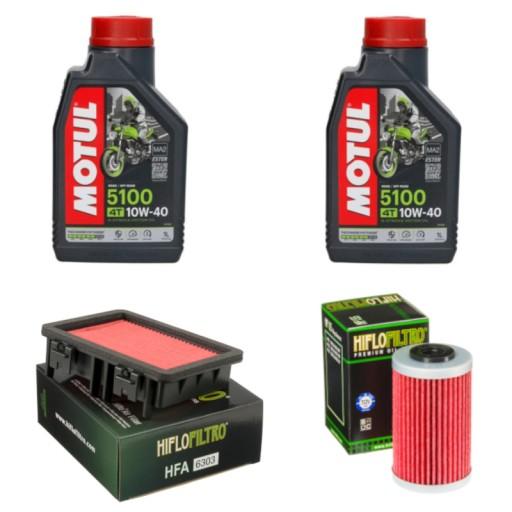 61 - KTM DUKE 125 комплект 17-21 масляних фільтрів