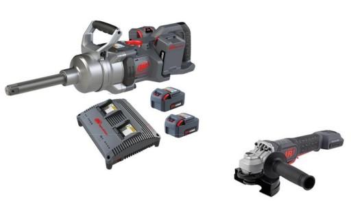Набор ударных гайковертов Ingersoll Rand 1 дюйм W9691-K4-EU + шлифовальная машина G5351
