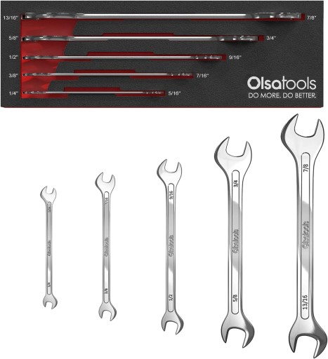 Набор профессиональных тонких узкопрофильных ключей