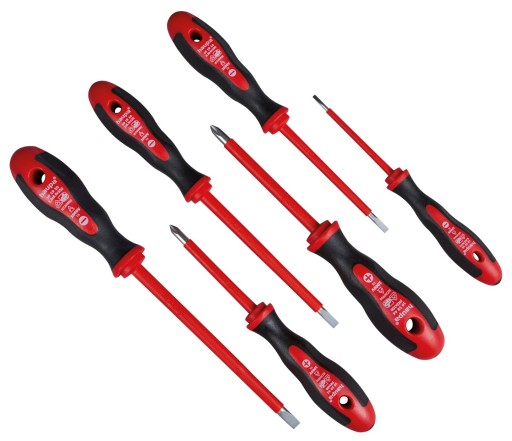 Набор изолированных плоских отверток VDE HAUPA