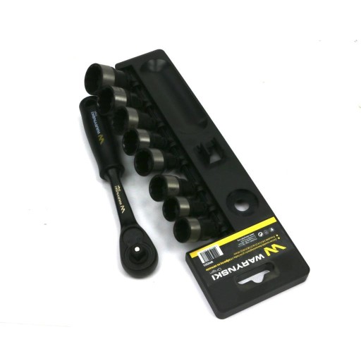 Набор торцевых головок L 3/8 15 16 17 18 19 20 22 Трещотка 24 мм Waryński WMZ015