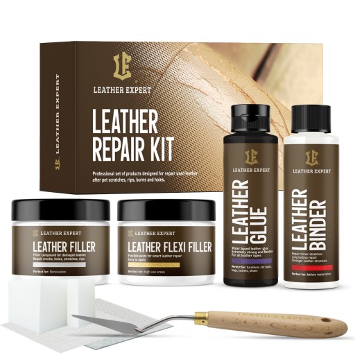 Leather Expert Repair Kit для ремонта кожи.