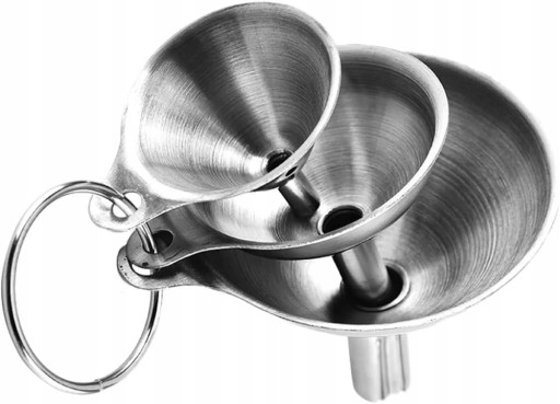 Набір лійок для приготування олії з нержавіючої сталі