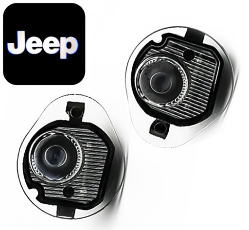 Набір світлодіодних ламп для проектора з логотипом HD. Освітлення дверей автомобіля Jeep Cherokee