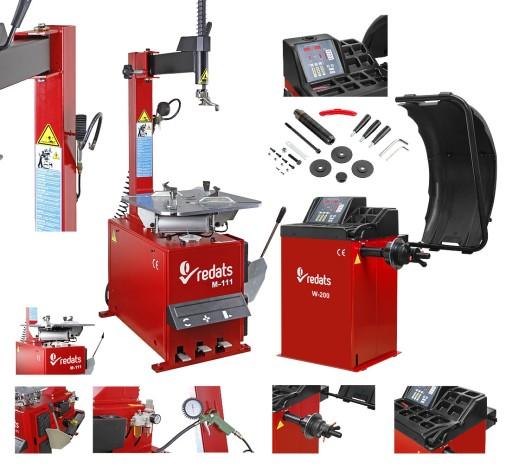 Комплект Монтажный Станок Redats M-111 Балансировочный Станок W-200