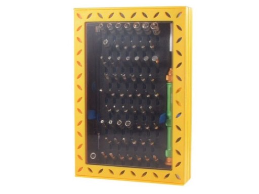 Набір прецизійних інструментів, викрутка, викрутка + насадки 63 в 1 BST