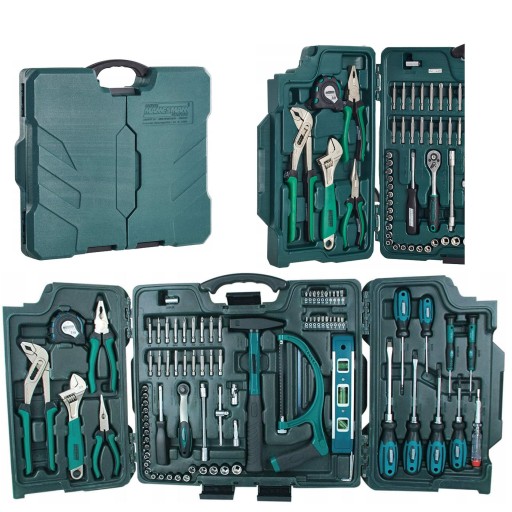 Набір інструментів Mannesmann в кейсі + нівелір