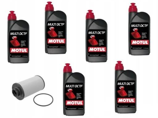 Комплект MOTUL DCTF 6L OIL + FILTER для коробки передач DSG