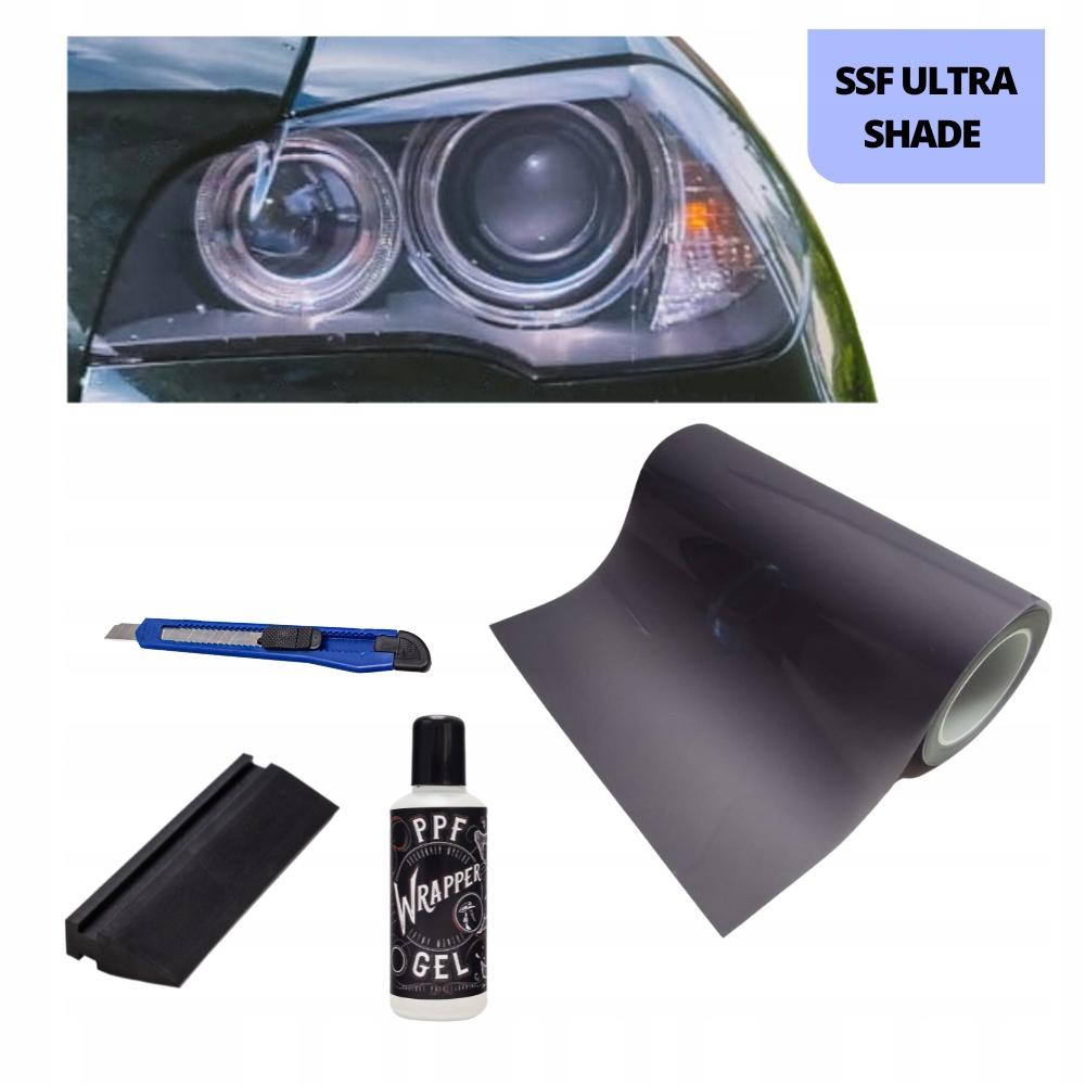 Комплект PPF для ламп фольга 30x150cm + инструменты яркий