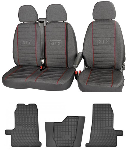 Комплект чехлов и ковриков FORD TRANSIT MK7 2006-13 гг.