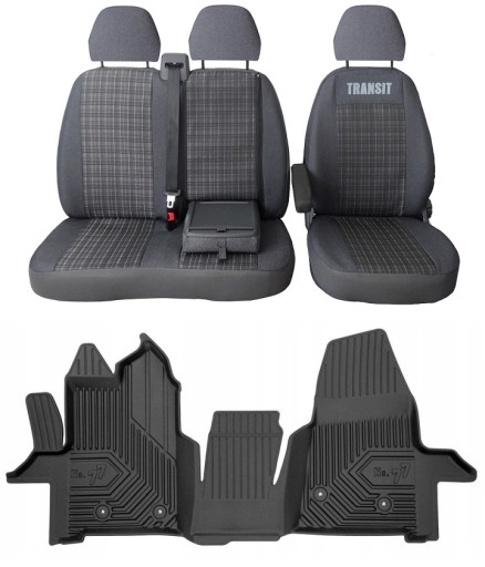 Комплект чехлов поддонов 77 FORD TRANSIT Mk8 2013-2022 гг.