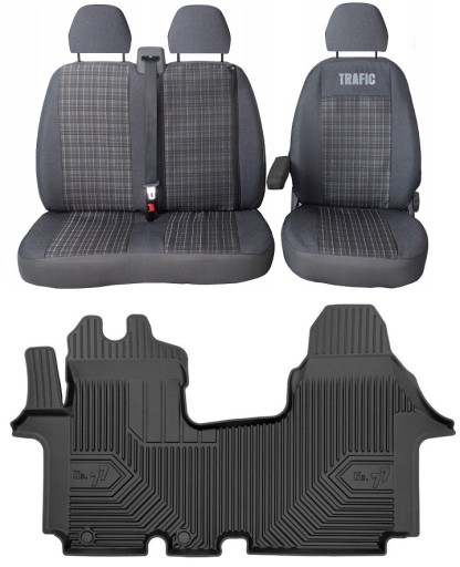 Комплект кришки лотків 77 RENAULT TRAFIC 2 II 2001-2014 рр