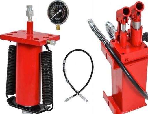 Набор пресс 50т 2-ступенчатый насос привод таймер