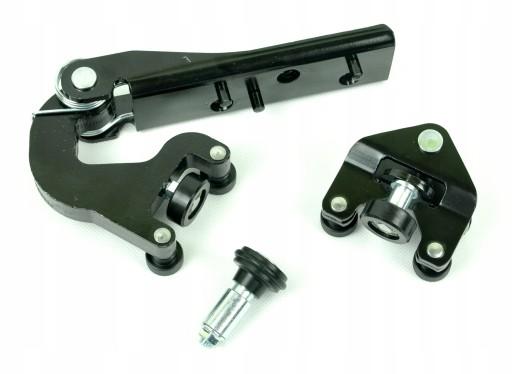 Комплект роликов боковой двери MASTER III MOVANO 10-