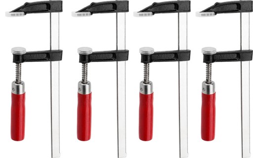 Набір струбцин для теслярів DREL 120X500 - 4 шт.