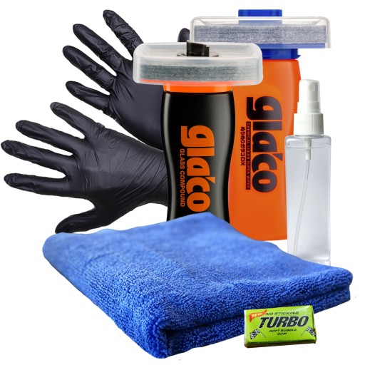 Набір Soft999 Glaco DX 110ml Glass Compound