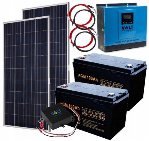 1234 - Комплект сонячних батарей 3000W панель сонячних батарей інвертор 230v