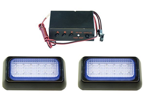 RSLED2214BSTER - Стробоскоп комплект 2 лампа 12 светодиодный драйвер 12V 24V