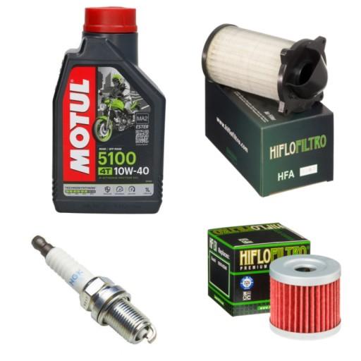 123 - Комплект Suzuki GZ125 Marauder 99-10 Масляні фільтри та сальники