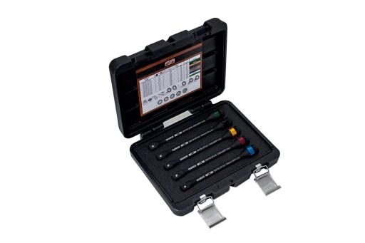 Комплект торсионов 5шт 17-19-21-22-24мм BAHCO