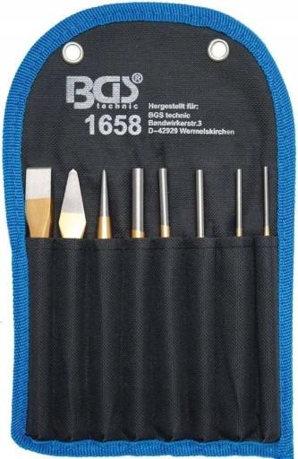 Набор пуансонов и фрез 8 шт.