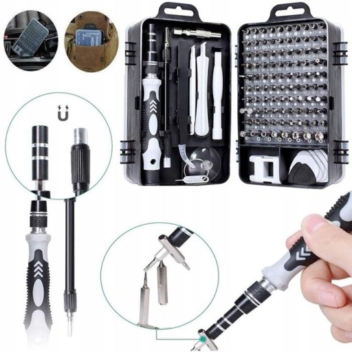 Набір біт прецизійних викруток 115 шт