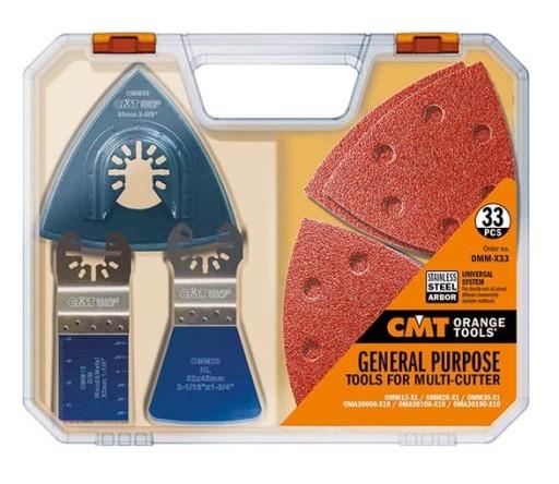 Набор аксессуаров для осциллирующих инструментов 33 шт. СМТ