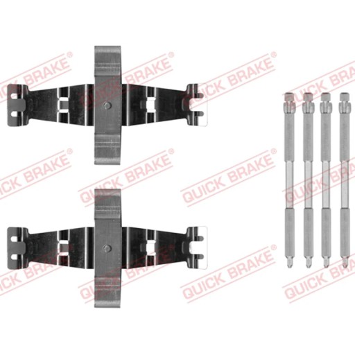 Комплект аксесуарів, гальмівні колодки QUICK BRAKE 109-0042