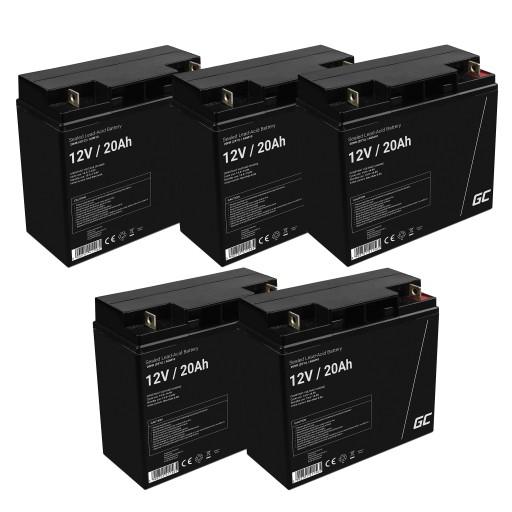 Акумулятор AGM 100Ah 12V (5x20Ah) UPS CO