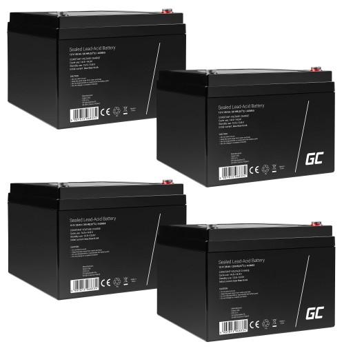 Акумулятор AGM 110Ah 12V (4x28Ah) UPS CO