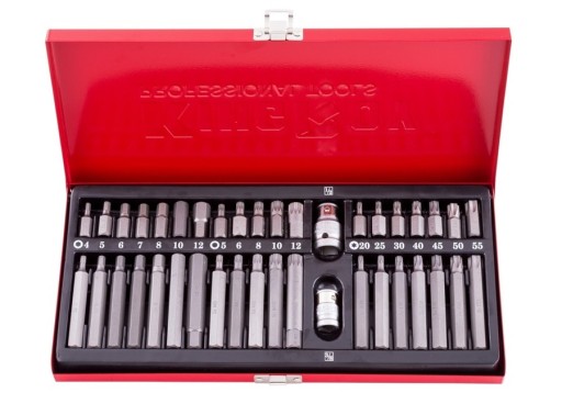 Набір насадок TORX HEX SPLINE (S2) 40 шт. CTL0050, KR040MDAH