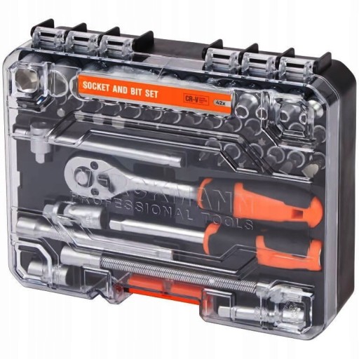 Набор трещоток и гаек Werckmann, 42 шт.